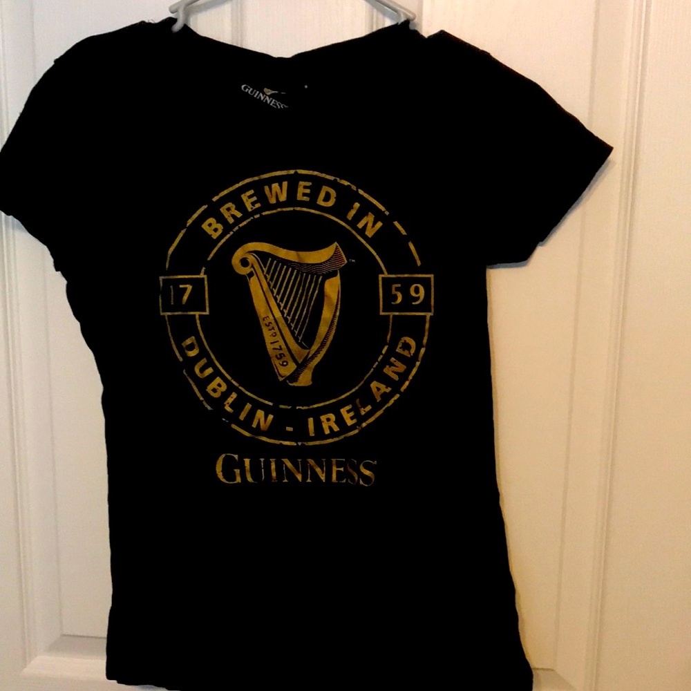 Authentic Guinness tee from brewery in Ireland.